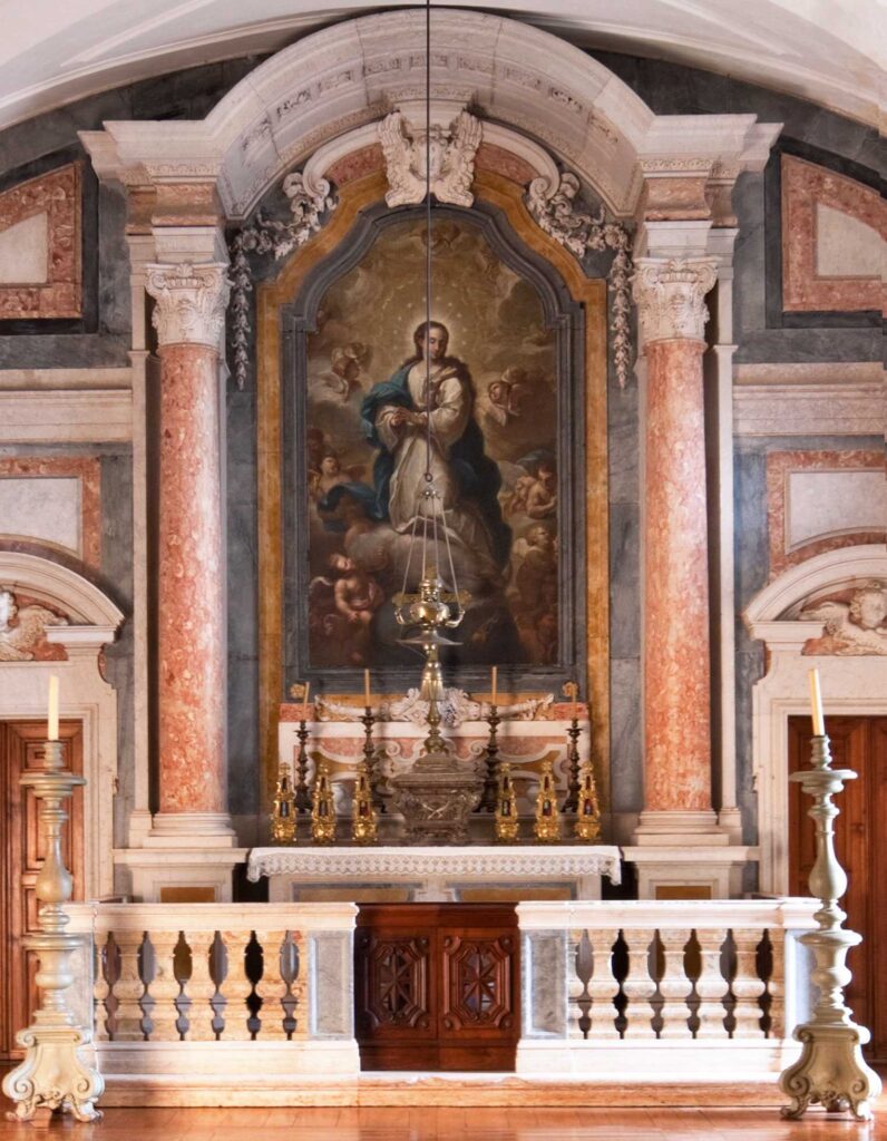 arte sacra enfermaria palacio de mafra