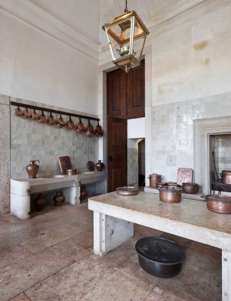 cozinha da enfermaria palácio de mafra