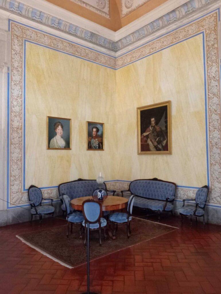 sala do brasil no palácio nacional mafra