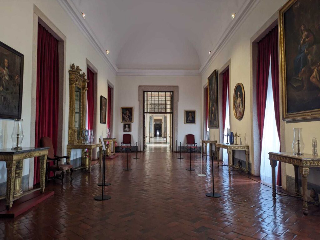 Sala D. João V no Palácio de Mafra