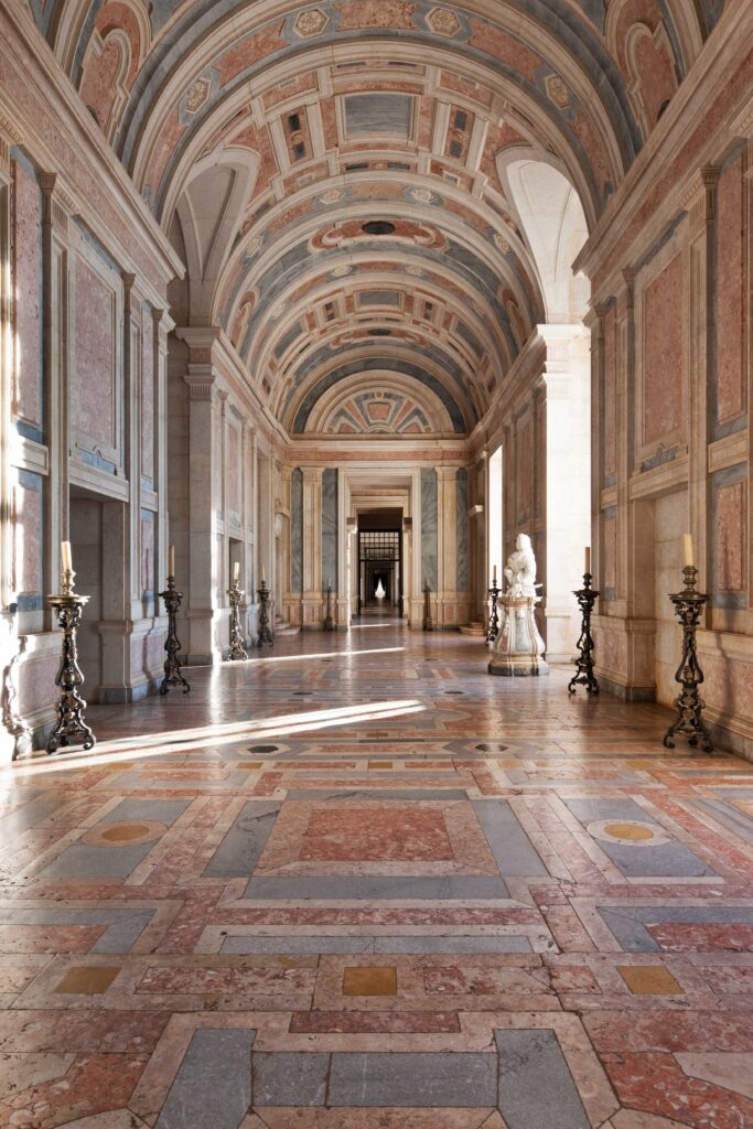 GALERIA-DA-BENÇÃO no palácio de mafra