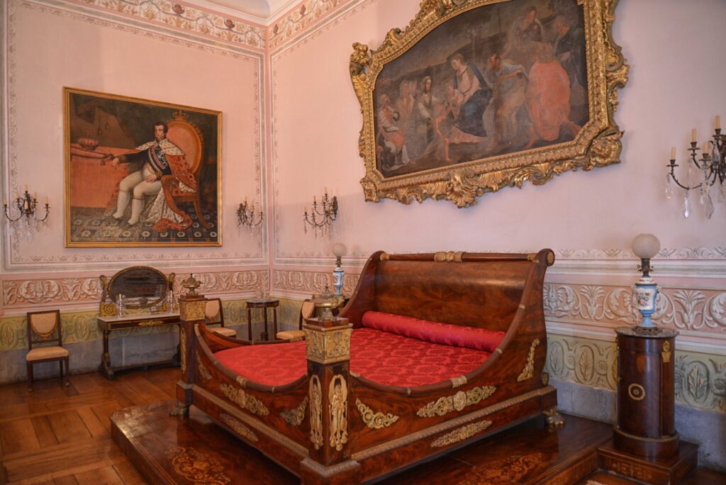 QUARTO-DE-DORMIR-DO-REI no palácio de mafra